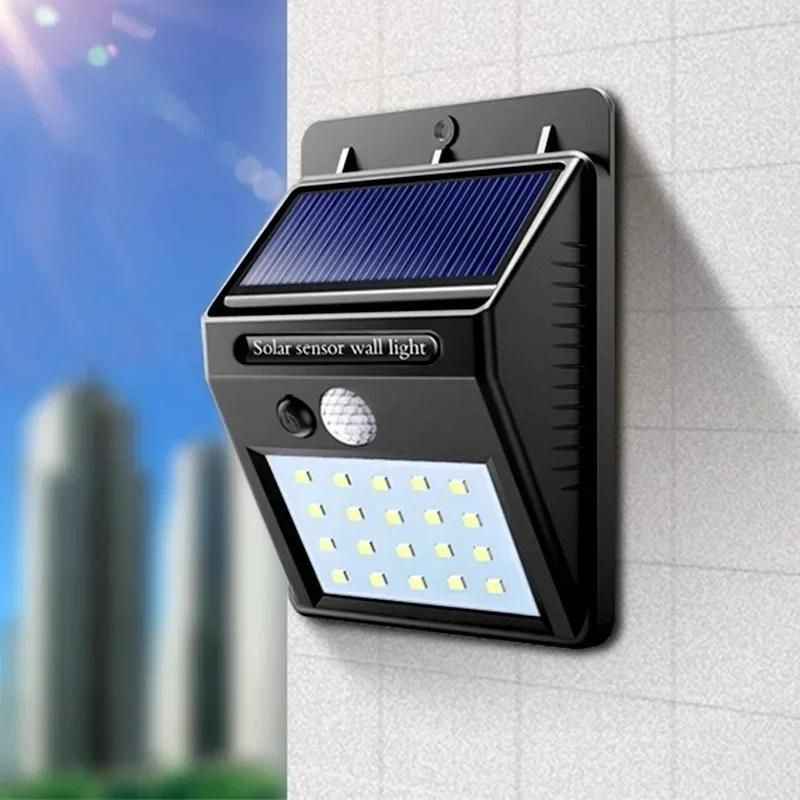 Refletor de Led Solar com Sensor de Presença