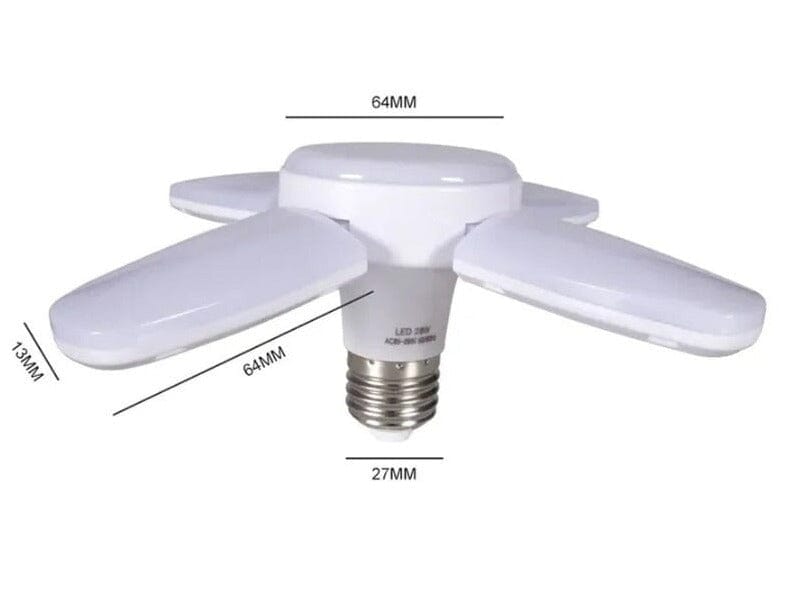 Lâmpada pétala led e27 28w 6500k.